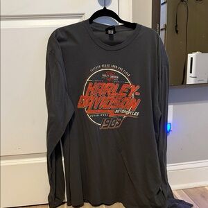 Harley-Davidson Dark Gray Long Sleeve Tee